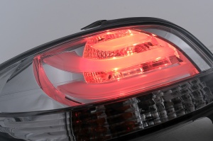Stopuri compatibil cu Peugeot 206 HatchBack 3/5 usi 1998-2004 Negru Fumuriu - Img 4