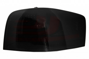 Stopuri Full LED carDNA compatibil cu AUDI A3 8P1 Hatchback 2003-2008 Negru/Fumuriu Semnal Dinamic Secvential - Img 3