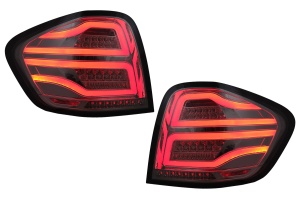 Stopuri FULL LED compatibil cu Mercedes M-Class W164 2005-2008 Fumuriu