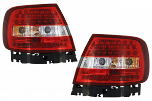 Stopuri LED compatibil cu AUDI A4 1994-2000 Rosu Clar