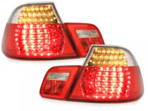 Stopuri LED compatibil cu BMW E46 Coupe Facelift 2003-2006 Rosu/Clar