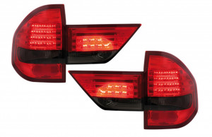 Stopuri LED compatibil cu BMW X3 E83 2004-2006 Rosu Fumuriu - Img 3