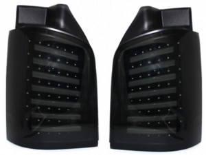 Stopuri LED compatibil cu VW T5 2003-2009 Negru Fumuriu - Img 3
