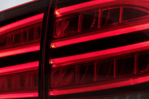 Stopuri LED LightBar compatibil cu Mercedes M-Class W166 2012-2015 Rosu Clar LHD - Img 4