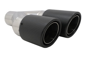 Toba Ornament Sistem de evacuare Carbon Fiber Finisaj Mat Parte Stanga