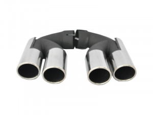 Tobe Ornamente compatibil cu sistemul de evacuare compatibil cu VW Touareg 2004-2009