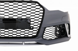 Bara Fata compatibil cu AUDI A6 4G RS6 Design 2011-2015 cu Grile - Img 2