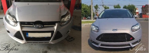 Bara Fata compatibil cu Ford Focus 3 MKIII 2011-2014 ST Design - Img 7