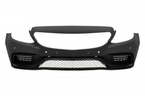 Bara Fata compatibil cu Mercedes C-Class W205 (2014-2020)C63 Design Fara Grila Centrala