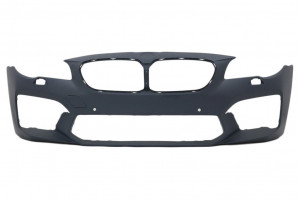 Bara Fata cu Grila Centrala compatibil cu BMW Seria 5 F10 F11 2011-2017 M5 2020 Design - Img 7