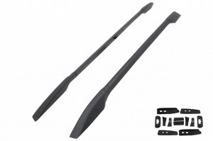 Bare Verticale compatibil cu Toyota Land Cruiser Prado J150 2009-> Negru Mat