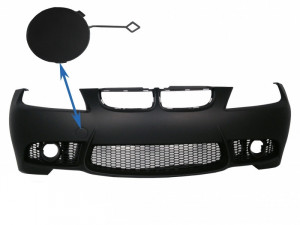 Capac Carlig Remorcare Bara Fata compatibil cu BMW Seria 3 E90 Sedan E91 Touring 2004-2008 Non LCI M3 Design