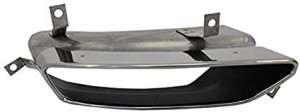 Difusor bara spate cu Ornamente tobe compatibil cu AUDI A8 D4 2010-2014 W12 Design - Img 7