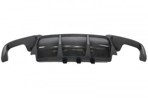 Difuzor Bara Spate Carbon cu evacuare dubla compatibil cu BMW F10 F11 Seria 5 2011-2017 M-Performance Design