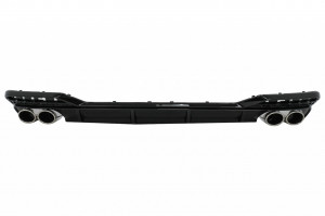 Difuzor Bara Spate compatibil cu Audi A5 F5 Facelift S-Line 2020-> Negru Lucios