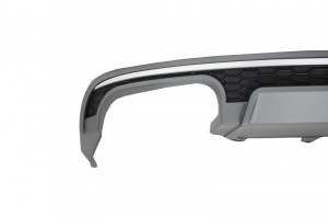 Difuzor Bara Spate compatibil cu Audi A6 4G Facelift 2015-2018 si Tobe Ornament S6 Design - Img 4