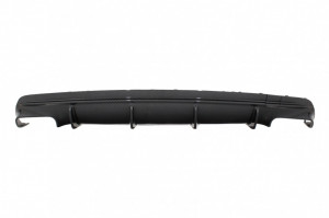 Difuzor Bara Spate compatibil cu MERCEDES CLA W117 2013-2018 Facelift CLA45 Carbon Look - Img 2