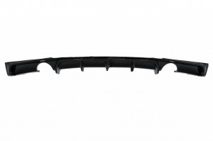 Difuzor Bara Spate cu Evacuare Dubla compatibil cu BMW 3 Series F30 F31 2011-2019 M Performance Design Piano Black