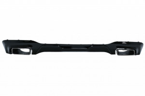 Difuzor Bara Spate cu Evacuare Dubla Crom compatibil cu BMW 2 Series F44 Gran Coupﺃﺏ (2020-up) M235I Design