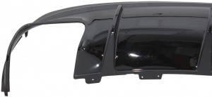 Difuzor Bara Spate cu Oranamente Evacuare compatibil cu MERCEDES W117 CLA 2013-2018 Facelift CLA45 Look - Img 5
