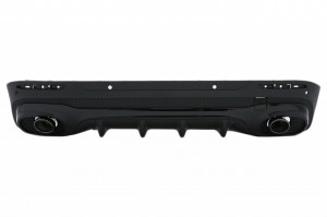 Difuzor Bara Spate cu Ornamente Evacuare compatibil cu Mercedes GLB X247 SUV 2020-> Night Package