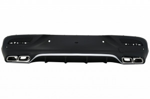 Difuzor Bara Spate cu Ornamente Evacuari Crom compatibil cu Mercedes GLE Coupe C292 Sport Line 2015-2019 GLE63 Design