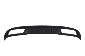 Difuzor Bara Spate Cu Ornamente tobe Negre compatibil cu Mercedes C-Class W205 S205 2014-2018 C63 Design pentru echipare Standard - Img 4