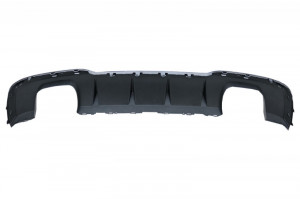 Difuzor Bara Spate cu Sistem de evacuare compatibil cu Audi A3 8V Facelift Hatchback Sportback 2016-2019 Bara S-Line S3 Design - Img 2