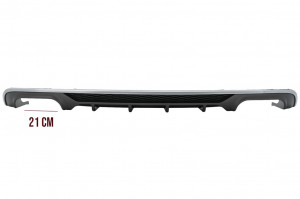 Difuzor Bara Spate cu Sistem de evacuare compatibil cu AUDI A3 8V Facelift Sedan 2016-2019 S3 Design Bara Standard - Img 8