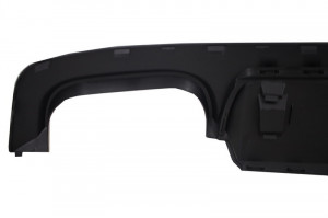 Difuzor Bara Spate cu Tobe Ornamente compatibil cu sistemul de evacuare Mercedes S-Class W221 2005-2013 Facelift S63 S65 Design - Img 7