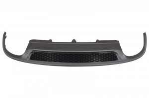 Difuzor Bara Spate si Ornamente toba compatibil cu AUDI A4 B8 Facelift Sedan sau Avant 2012-2015 cu Grila Centrala si Grile Proiector S-Line Design doar Bara Standard - Img 3