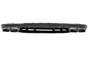 Difuzor compatibil cu MERCEDES C-Class W205 2014-2020 C63S Design pentru bara AMG Sport Line
