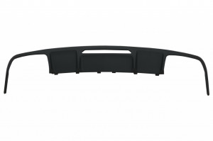 Difuzor cu Evacuare Dubla compatibil cu Mercedes CLS Sedan W218 2011-2017 pentru bara AMG Sport Line - Img 4