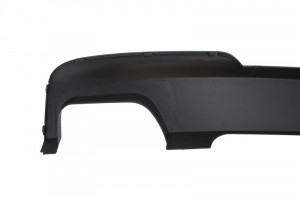 Difuzor de aer cu evacuare dubla negru lucios compatibil cu BMW F10 F11 Seria 5 2011-2017 M-Technik 550i Design - Img 5