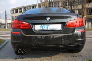 Difuzor de aer cu evacuare dubla stanga compatibil cu BMW Seria 5 F10 F11 2011-2017 M-Performance Design - Img 3