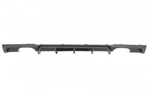 Difuzor Spate Carbon Evacuare Dubla cu Tobe Ornamente compatibil cu BMW Seria 3 F30 F31 2011-> M Performance Sport Design - Img 3