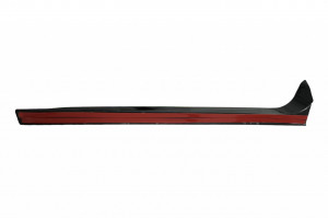 Eleron Luneta Prelungiri Laterale compatibil cu VW Polo 6R MK5 2009-2018 GTI Design Negru Lucios - Img 4
