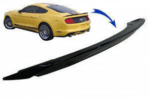 Eleron Portbagaj compatibil cu Ford Mustang Mk6 VI 2015-2020 GT350 Design Negru Lucios - Img 2