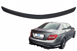 Eleron Portbagaj compatibil cu Mercedes C-Class W204 Limousine 2007-2014 Real Carbon Design