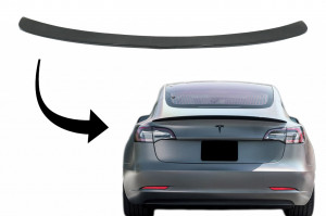 Eleron Portbagaj compatibil cu Tesla Model 3 2017-> Carbon Real - Img 2