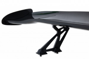 Eleron Spoiler Universal Reglabil GT Design Carbon Real - Img 3