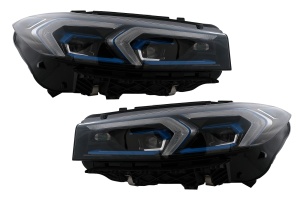 Faruri compatibil cu BMW Seria 3 G20 G21 G28 2018-2021 cu LED Conversie la LCI
