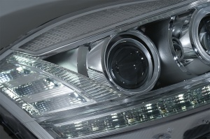 Faruri LED compatibil cu Mercedes Clasa S W221 2005-2009 Facelift Look Semnalizare Dinamica Secventiala - Img 4