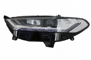 Faruri LED DRL compatibil cu Ford Mondeo MK5 2013-2016 Semnalizare Secventiala Crom - Img 3