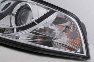 Faruri LED DRL compatibil cu Skoda Octavia II 2004-2008 Crome - Img 4