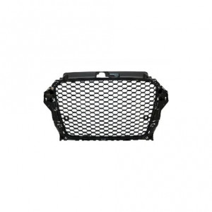 Grila Centrala compatibil cu AUDI A3 8V 2012-2016 RS3 Design Negru Lucios - Img 5
