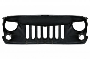 Grila Centrala compatibil cu JEEP Wrangler, Rubicon JK 2007-2017 Eagle Eyes Design Negru Mat - Img 3