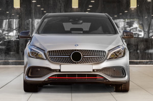 Grila Centrala compatibil cu Mercedes A-Class W176 2012-2015 - Img 5