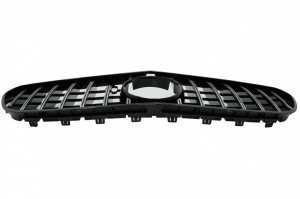Grila Centrala compatibil cu Mercedes Benz S-CLASS Coupe C217 2014-2017 Cabrio A217 (2015-2017) GT-R Panamericana Desing Chrome - Img 2