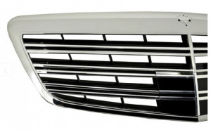Grila Centrala Facelift compatibil cu Mercedes W221 S-Class 2011-2013 S63 S65 Desing - Img 2